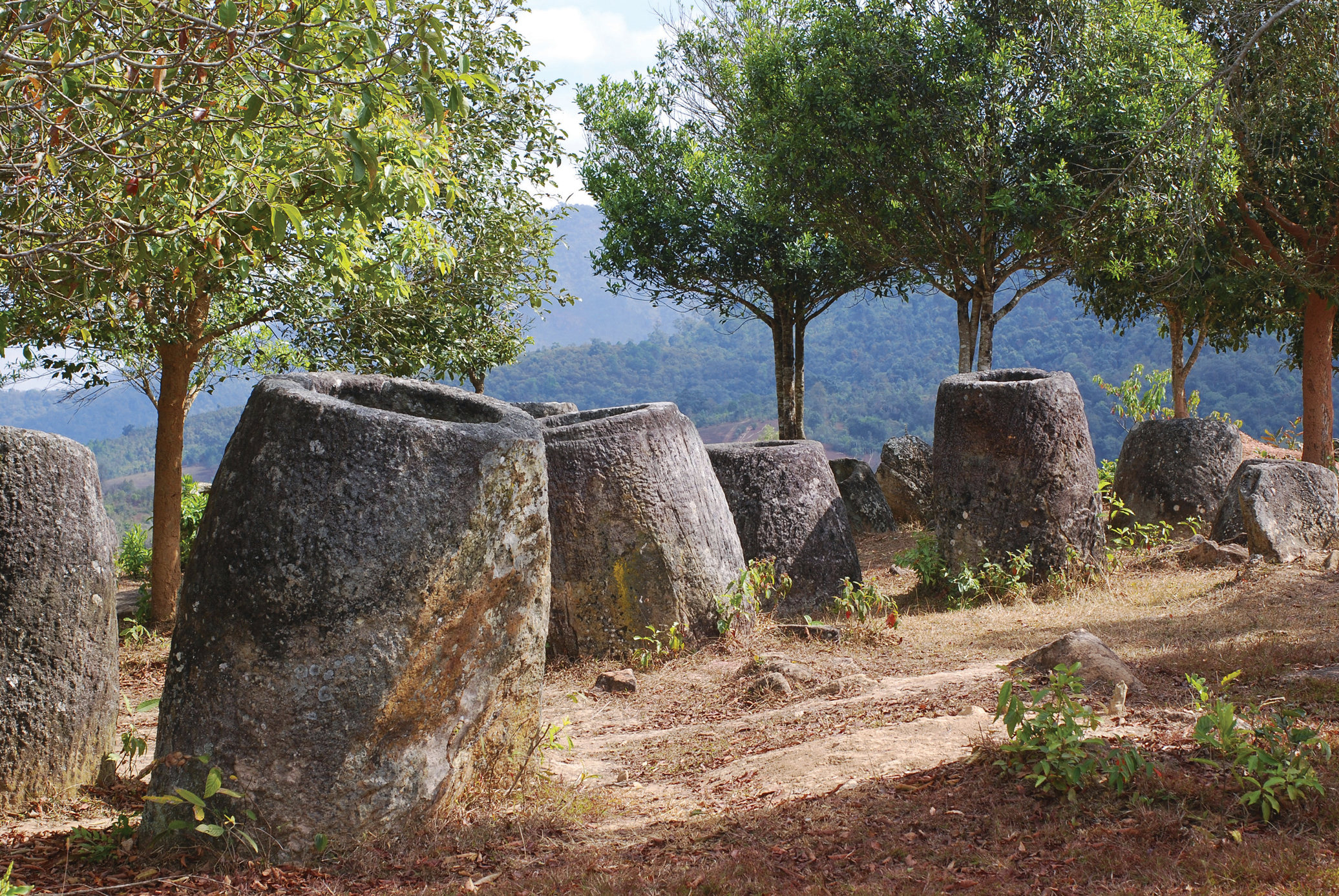 Plain of Jars in Phonsavan