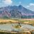 Aerial view of lake in Hpa-An