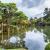 Lake in Kenrokuen Gardens