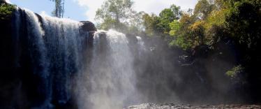 Waterfall at Mondulkiri