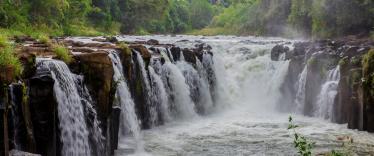 Waterfalls at Bolaven Plateau