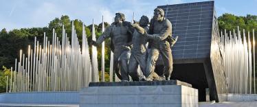 May 18 Memorial statues in Gwangju South Korea