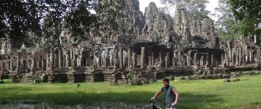 Cycling in Angkor