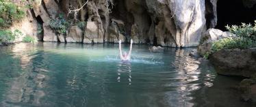 Well deserved swim