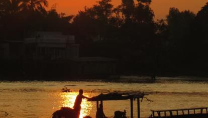 Mekong Delta at Sunrise, Magnificent Vietnam Tour