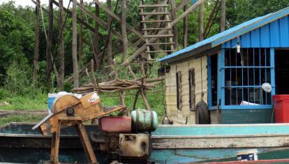 Stilt houses