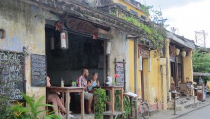 Riverside cafe Hoi An