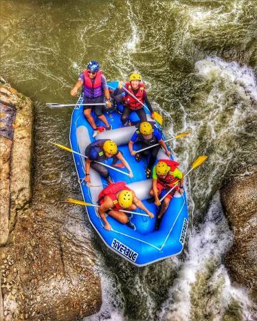 Whitewater rafting in Ipoh