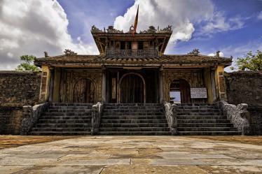 Exterior of Hue's Imperial Tombs