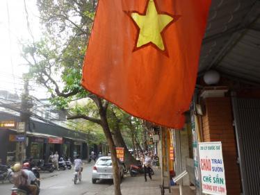 Flagging up Hanoi