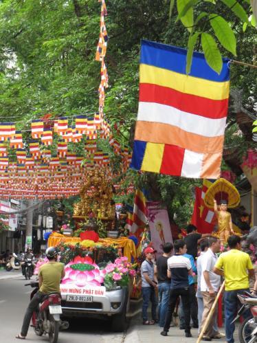 Buddhist festival in Hanoi