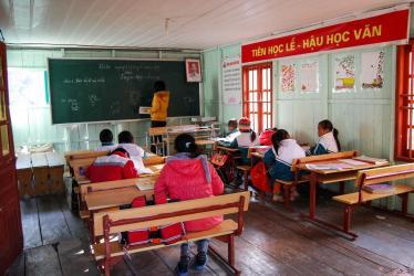 Floating Schoolroom in Vietnam