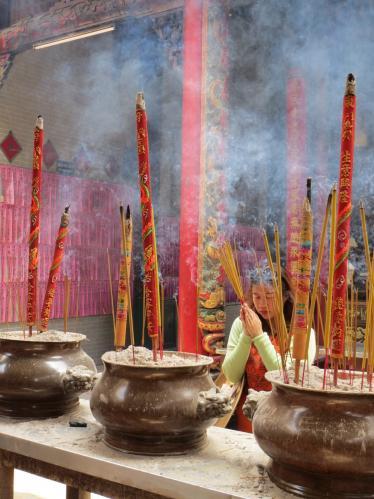 Incense in Saigon
