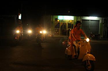 Riders in the night