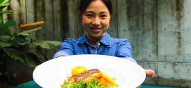 Have a home-cooked dinner in Hanoi