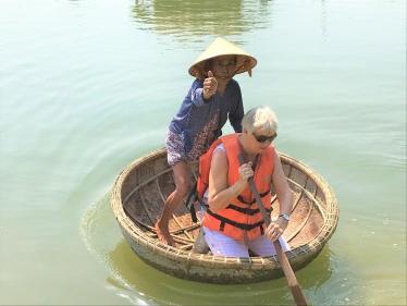 Edited, Basket Boats in Hoi An
