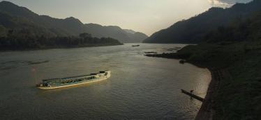 Sunset Cruise along the Mekong River