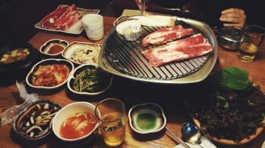 South Korean barbecue