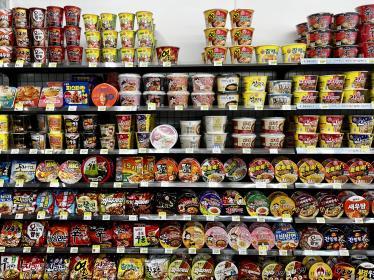 Wall-of-ramen-in-SK-convenience-store-Martin-Gough